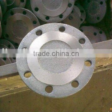 galvanised carbon steel flange