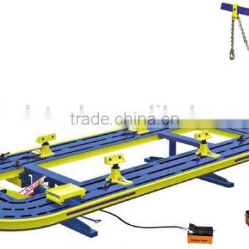 Chassis car frame bench, car pulling bench