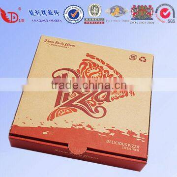 China Factory Custom Printed Corrugated Carton Pizza Box for Sale photo-3