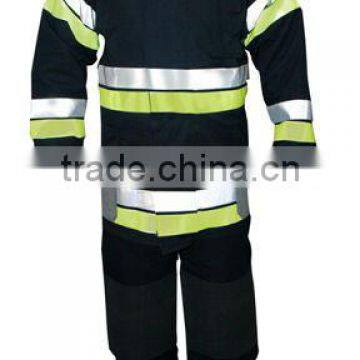 Aramid clothing fire protection