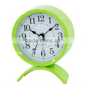 arch metal bb alarm clock, desk clock, promotional item