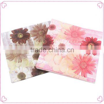 2016 Hot Sanitary China Manufacture Printed Napkin Paper Quality Choice photo-3