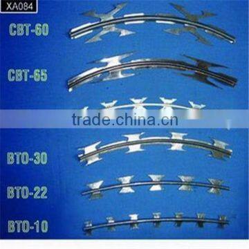 BTO -18 Razor Barbed Wire (ISO, SGS, CE certificated factory)