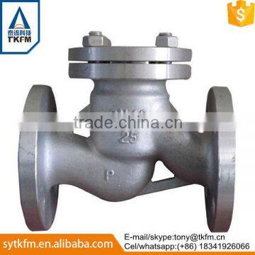 2015 TKFM Hot Sale City Water Supply Pipeline Use Swing Non-slam Sandwich Check Valve Quality Choice photo-2