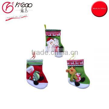 700054 christmas decoration sock christmas santa stocking