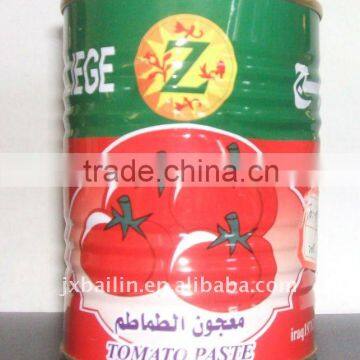 HOT!! 425g canned tomato recipe brix 28-30, easy/normal open,