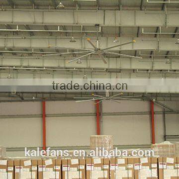 Warehouse 415V/50HZ Big Ceiling Fan Malaysia With Metal Blades