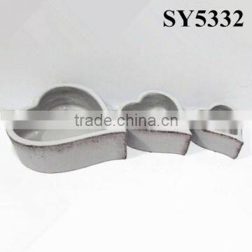 Cement Pots for Wholesale Indoor Petal Shape Flower Pot photo-6