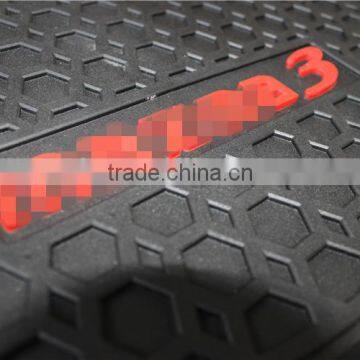 Heavy Duty Rubber Car Floor Mats 5pc Front Rear in Black All Weather for Mazda 3 photo-4