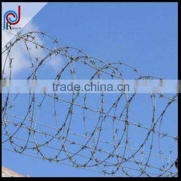 Electro Galvanized Double Strand Barbed Wire Fence