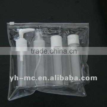 90ml 3oz PET plastic travel bottle set