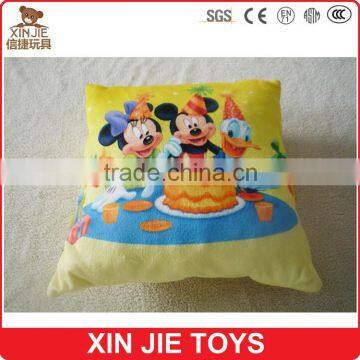 Customize Plush Printing Pillow Hot Selling Stuffed Square Pillow Good Quality Printing Pillow photo-5