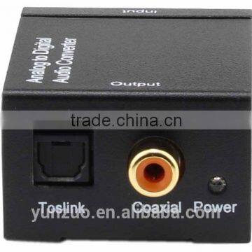 NEW and CHEAPER AUDIO CONVERTER Digital to analog optical toslink coaxial to RCA audio converter