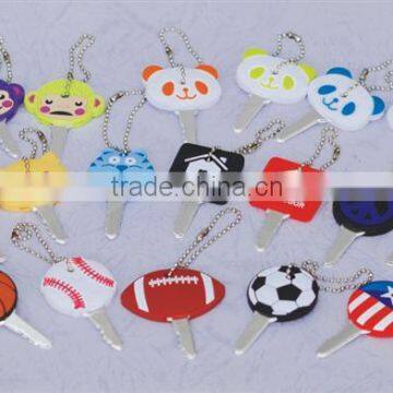 Factory price Hotel key holder wristbands, Key ring wholesale, pvc key cover