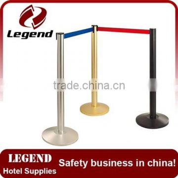 China manufacturer chrome queue rope barrier