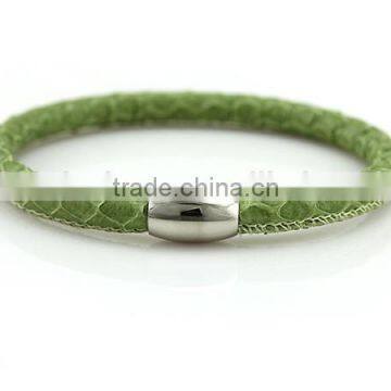 Wholesale Snakeskin Leather Bracelet Bangle Cheap Price for Men and Women