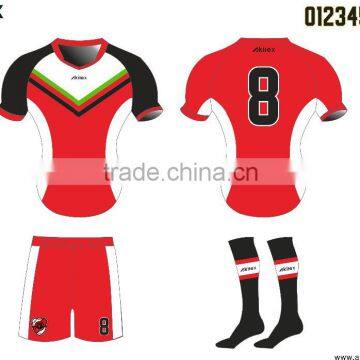 Sublimation Polyester Rugby Shirt Rugby Suits / Rugby Shirt photo-6