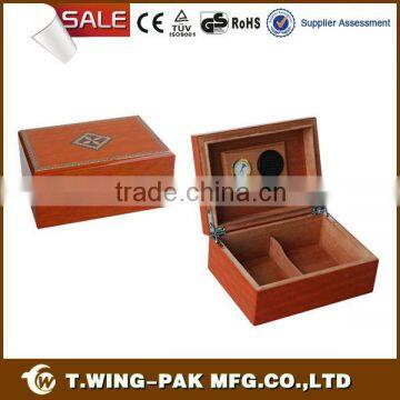 Large Veneer mini humidifier wooden cigar humidors