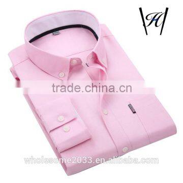 100% Cotton Slim Fit Shirt Wholesale Men`s Shirt