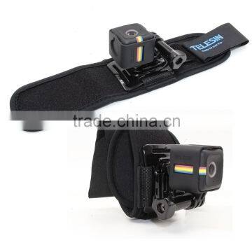 360 degree swivel rotaing wrist strap mount for Polaroid Cube