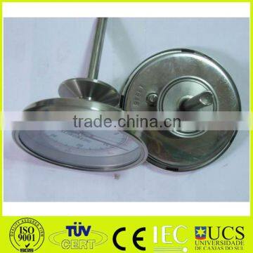 sanitary bimetal thermometer food grade thermometer