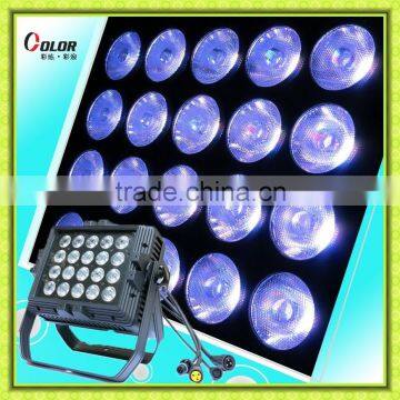 wall washer light 20*15w 6 in 1 RGBWA+UV led par light outdoor