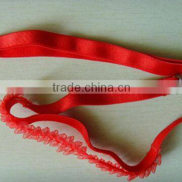 Beautiful red Elastic Bra Tape For Women Underwear