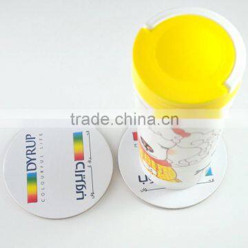Coffee/beer/juice/plate table mats and hardboard coaster