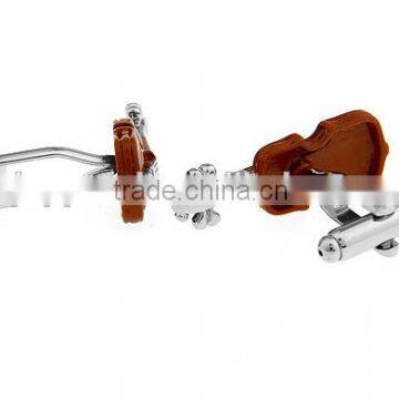 Electric Guitar Cufflinks/Guitar Cufflinks/Violin Cufflinks photo-2