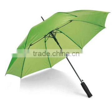 23 INCH 8 Rib Auto Open Firberglass Rib Mono Color Umbrella Quality Umbrella With Black EVA Straight Handle photo-5