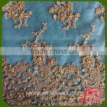 VINTAGE STYLE COLORFUL & FASHIONABLE DESIGN EMBROIDERY FABRIC