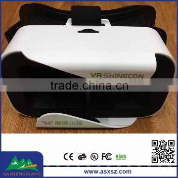 Hot sale VR Shinecon 3th vr glasses sex video cardboard 3d vr glasses for 4.7-6.0inch smartphone