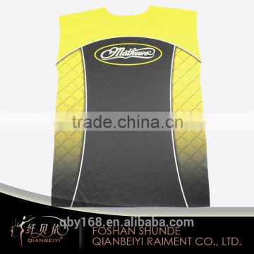 2015 new products custom personalize man printing gym sport tank top