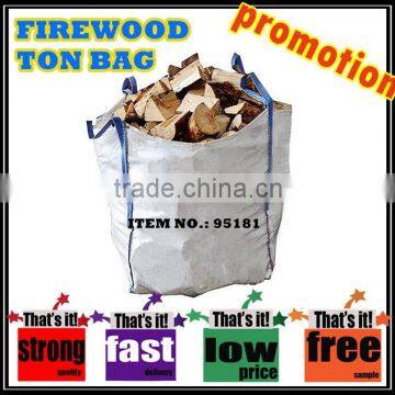 certificated u-panel firewood big bag factory