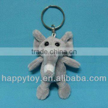 HI EN71 high quality plush elephant keychain