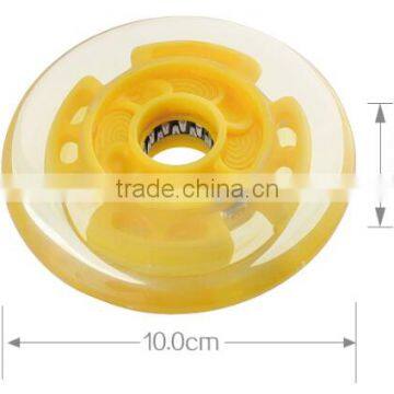 Rubber roller skate wheel