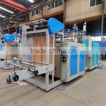 CE Quality Double Servo Motors Automatic T-shirt Bag Making Machine Price photo-2