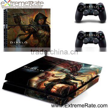 Protective accessories skin sticker for Sony PS4 Playstation 4 vinyl skins for controller diablo