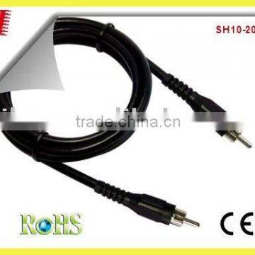 Audio Video Cable RCA plug to RCA plug Cable