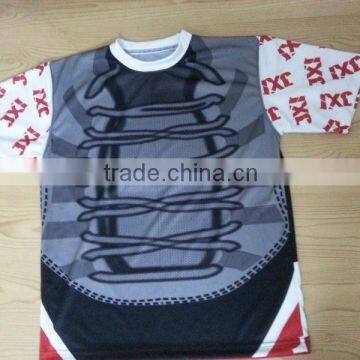 Sublimation Printed Crew Neck T-Shirt