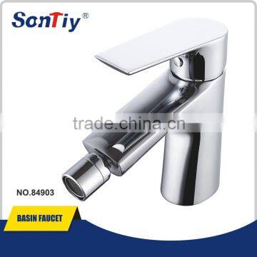 Single Handle Glass Waterfall Wash Bidet Mixer photo-6