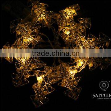 led battery christmas light outdoor metal christmas trees string light