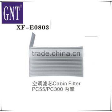 excavator PC55 PC300 cabin filter