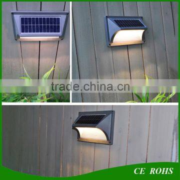 Security Smart IP65 Solar Wall Lights Solar powered Garden Lamp Lighting