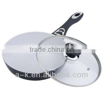 2014 colorful aluminum kitchen electric fry pans with high quality