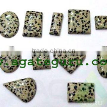 Dalmatian Jasper Cabochon Mix Shape & Size