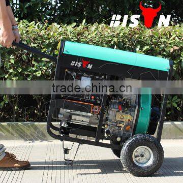 Bison China Taizhou 5KW Best Offer of Open Frame Diesel Generator Set