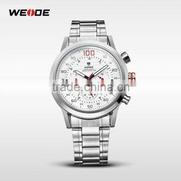 WEIDE 2016  website 4 colors men watches luxury WH3311-4C steel watches diver