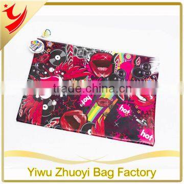 Lips & Vinyl Satchel PVC Pencil Case Functional