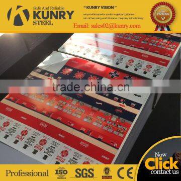 printed tin plate sheet high quality